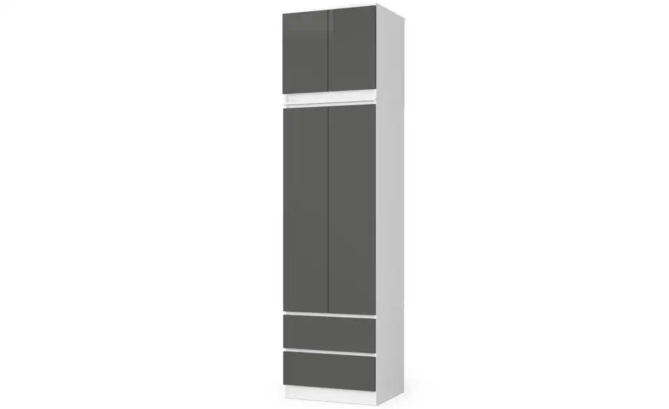 Drehtürenschrank Sara mit viel Stauraum, Perspektive