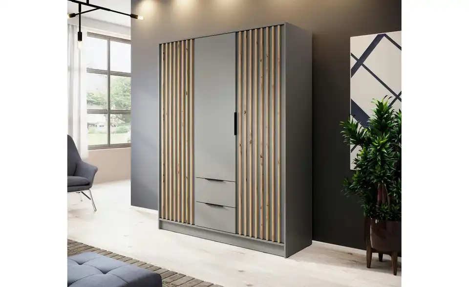 Drehtürenschrank Nelly, in Wohnsituation