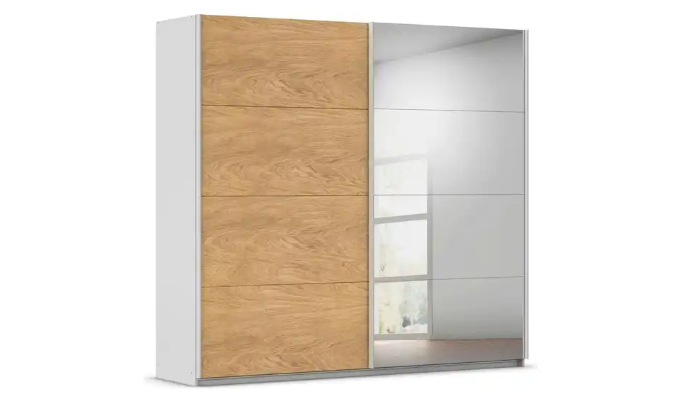 Schwebetürenschrank Malva Extra mit Spiegel, Perspektive