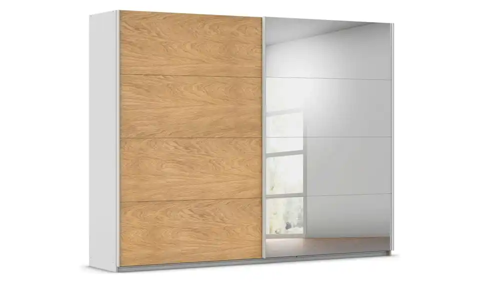 Schwebetürenschrank Malva Extra mit Spiegel, Perspektive