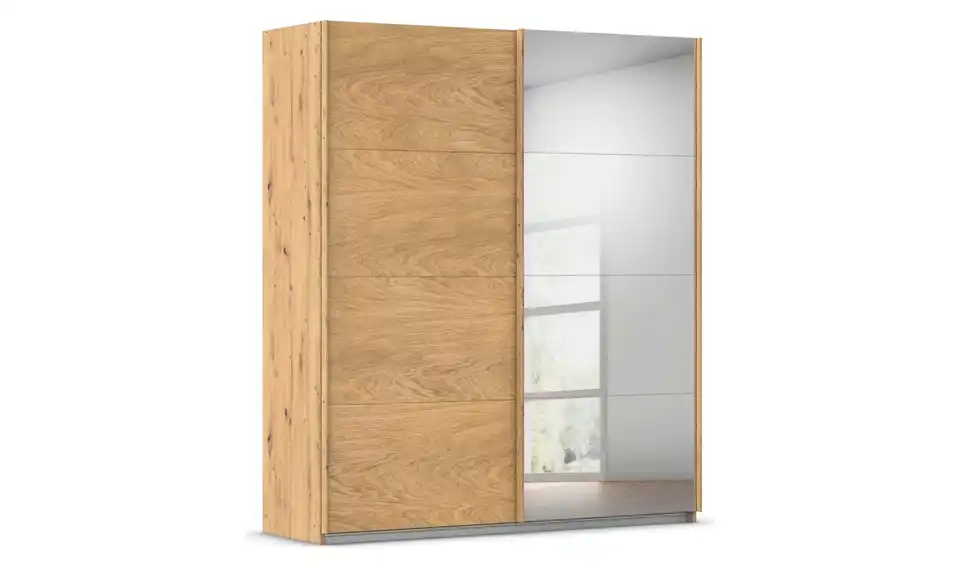 Schwebetürenschrank Malva Extra mit Spiegel, Perspektive