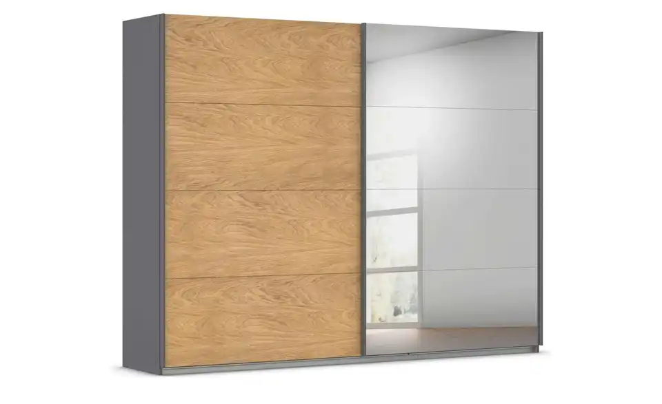 Schwebetürenschrank Malva Extra mit Spiegel, Perspektive