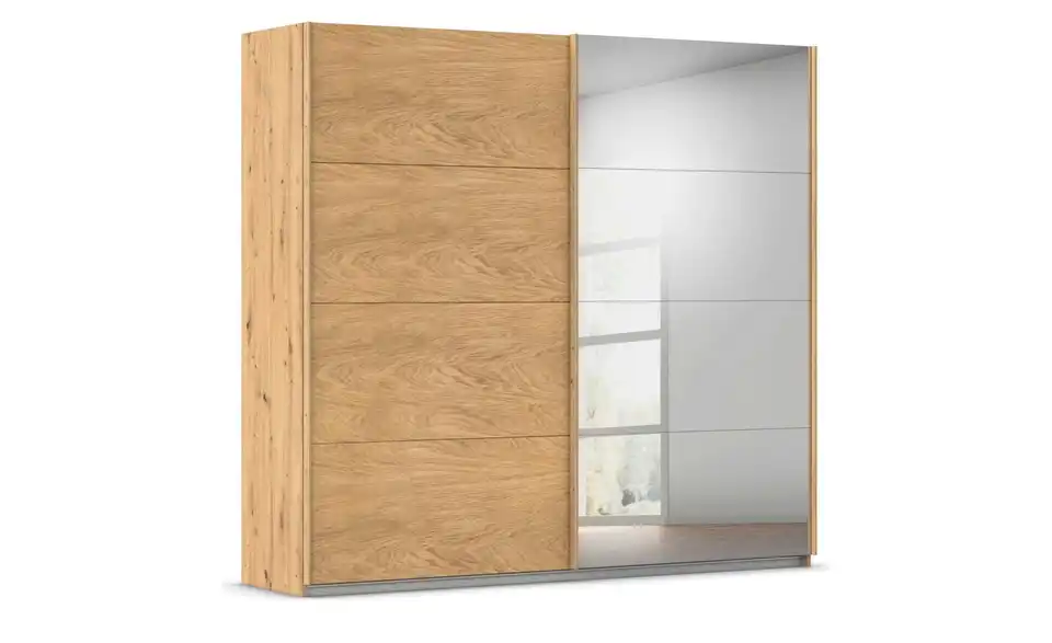 Schwebetürenschrank Malva Extra mit Spiegel, Perspektive