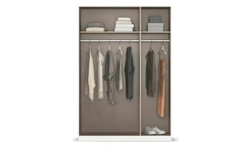 Kleiderschrank Frieda, geöffnet