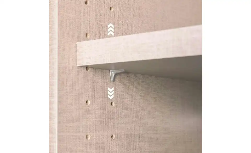 Kleiderschrank Frieda mit Schubladen, Detailansicht