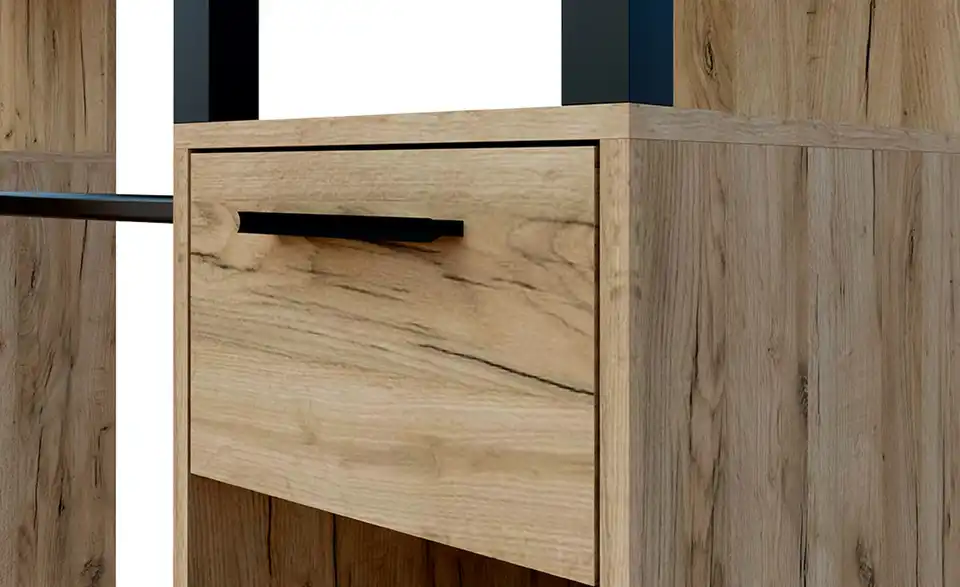 Offener Kleiderschrank Kendal, Detailansicht