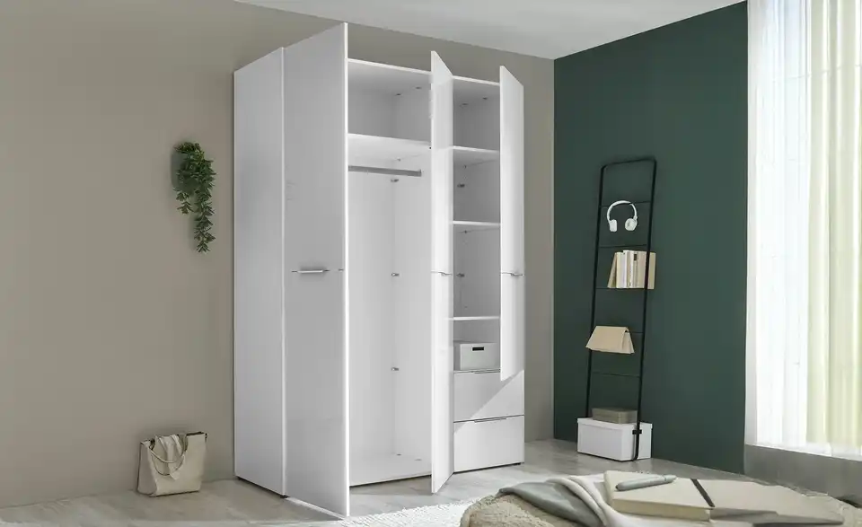 Kleiderschrank 3-türig Vitreo Neo, in Wohnsituation