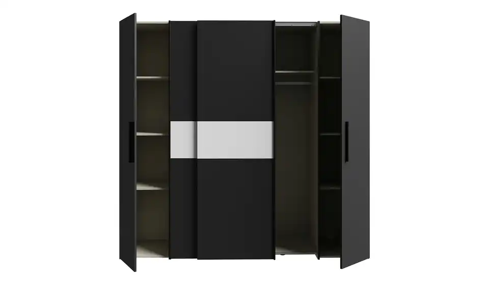 Kleiderschrank Kirton, geöffnet