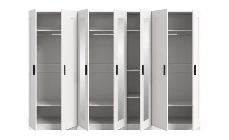 Kleiderschrank Vellow, geöffnet