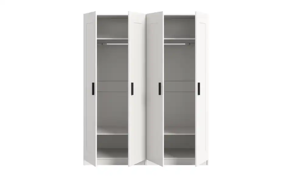 Kleiderschrank Vellow, geöffnet