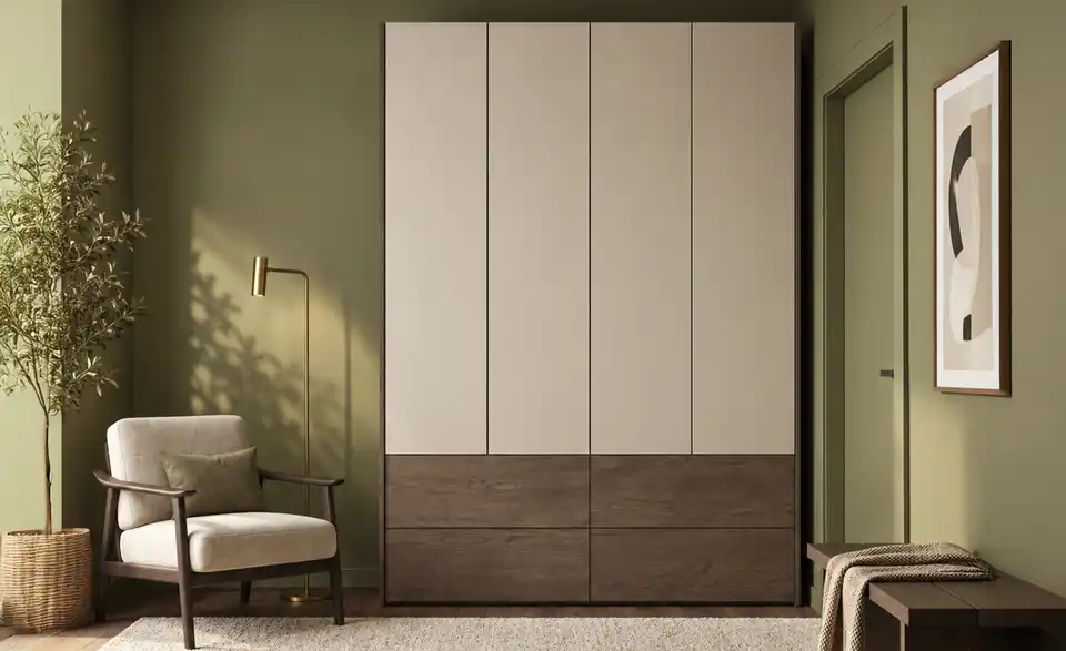 Höffner Selection Drehtürenschrank Mina, in Wohnsituation