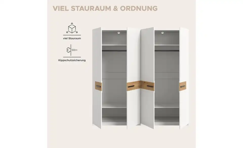 Kleiderschrank Stroud, Bild mit Text