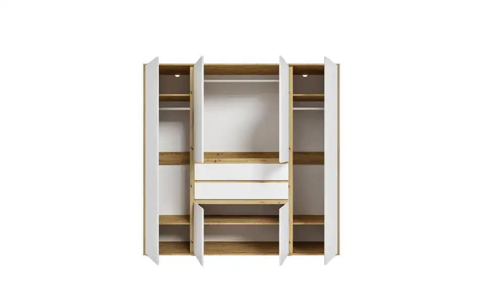 Kleiderschrank Felden, geöffnet