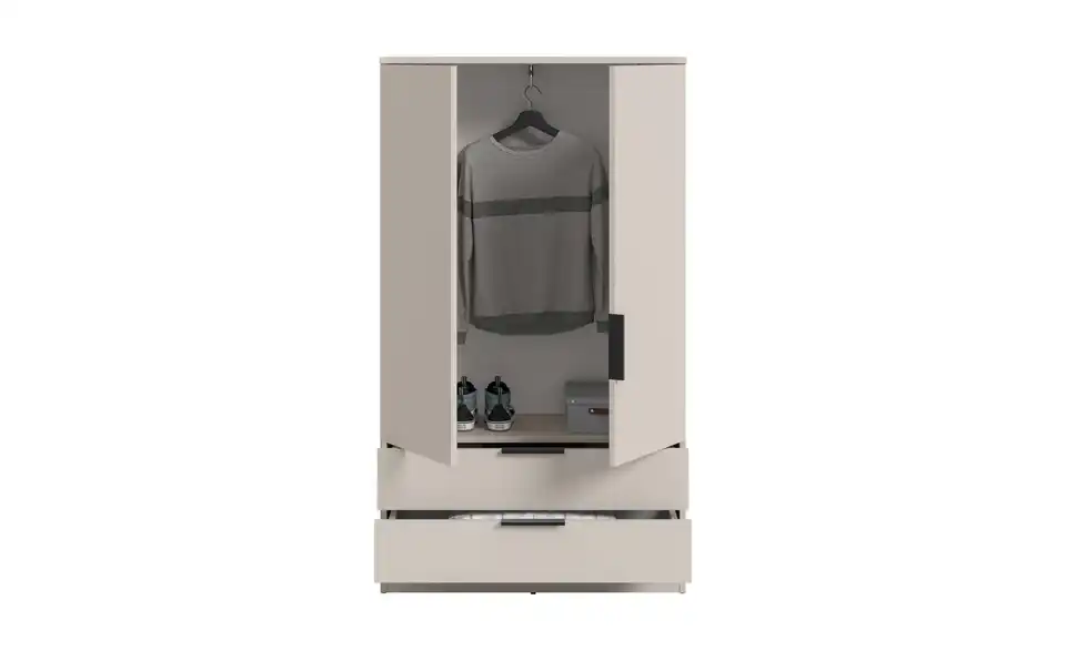 Wäscheschrank Kelty, geöffnet