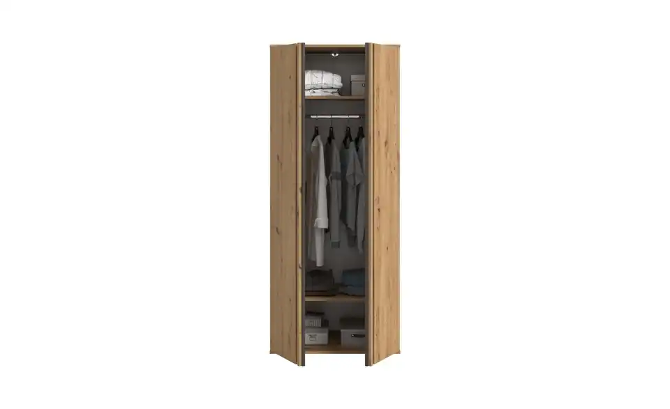 Kleiderschrank Thomby, geöffnet
