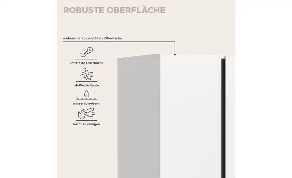 Kleiderschrank Arden, Bild mit Text