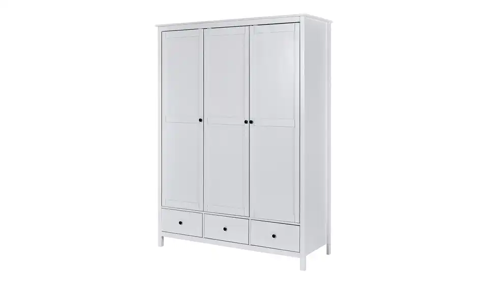 Massivholz-Drehtürenschrank Landliv aus Massivholz, Perspektive