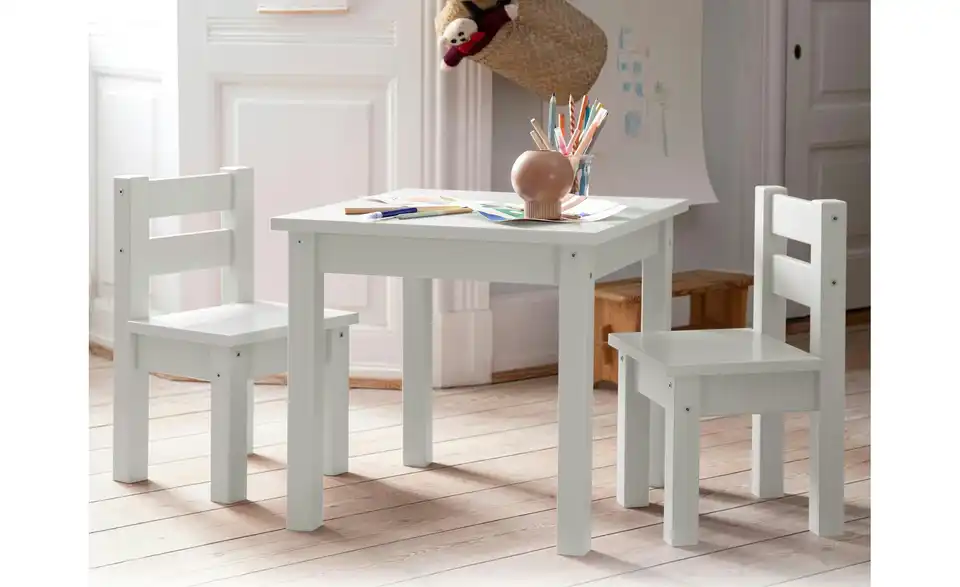 Hoppekids Sitzgruppe 3er-Set Mads, in Wohnsituation