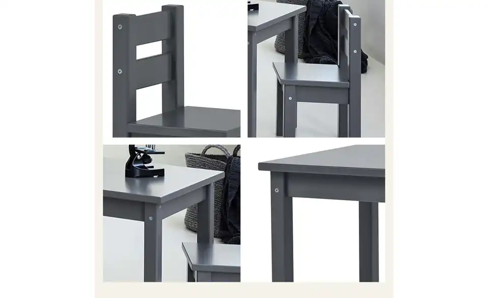 Hoppekids Sitzgruppe 3er-Set Mads, Detailansicht