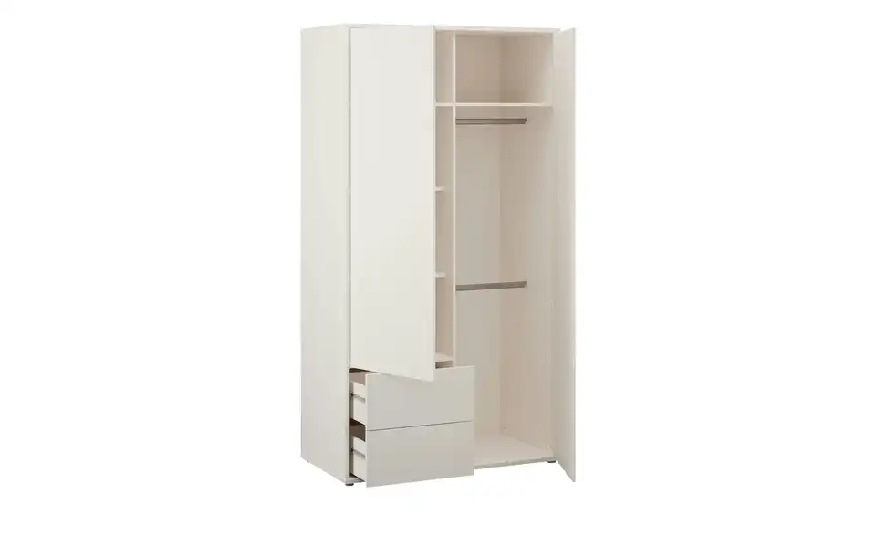 Kleiderschrank Bolognano, geöffnet