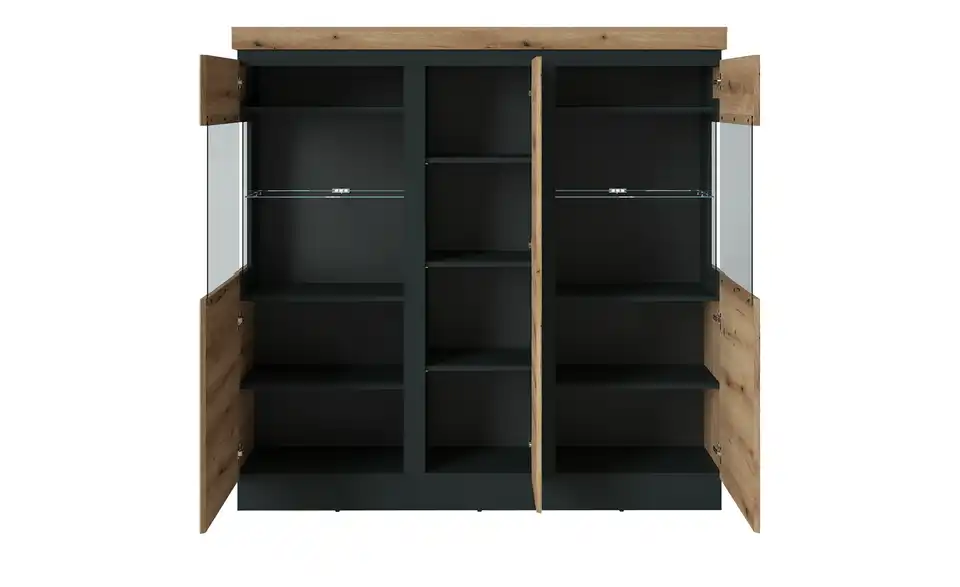 Highboard groß Savoca, geöffnet