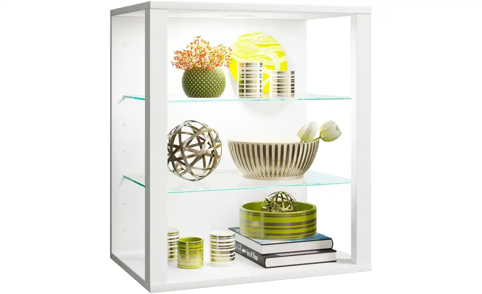 Hängevitrine Glasol, Frontansicht