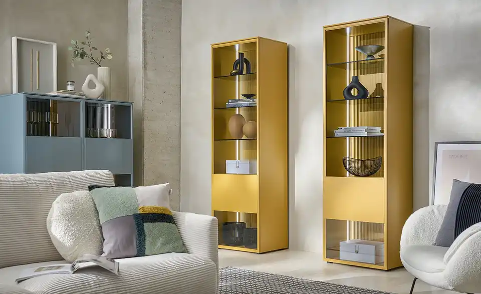 SCHÖNER WOHNEN Kollektion Vitrine Amaya, in Wohnsituation