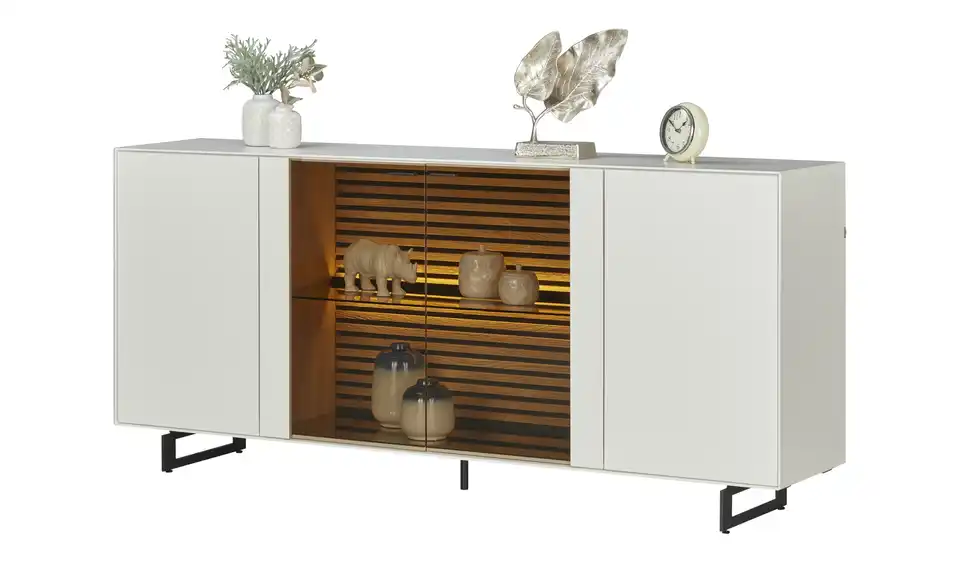 SCHÖNER WOHNEN Kollektion Sideboard Yonna, Beleuchtet