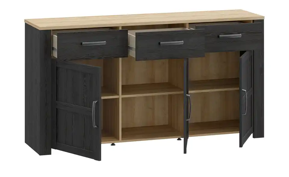 Sideboard Toneo, geöffnet