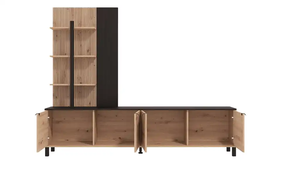 Wohnwand Maratea, geöffnet