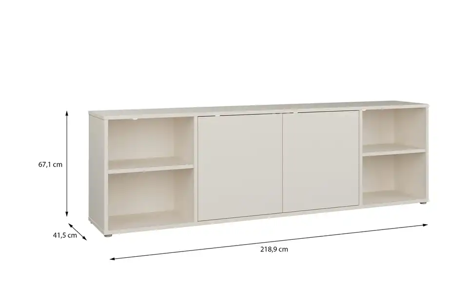 Lowboard Bolognano, Bemaßung