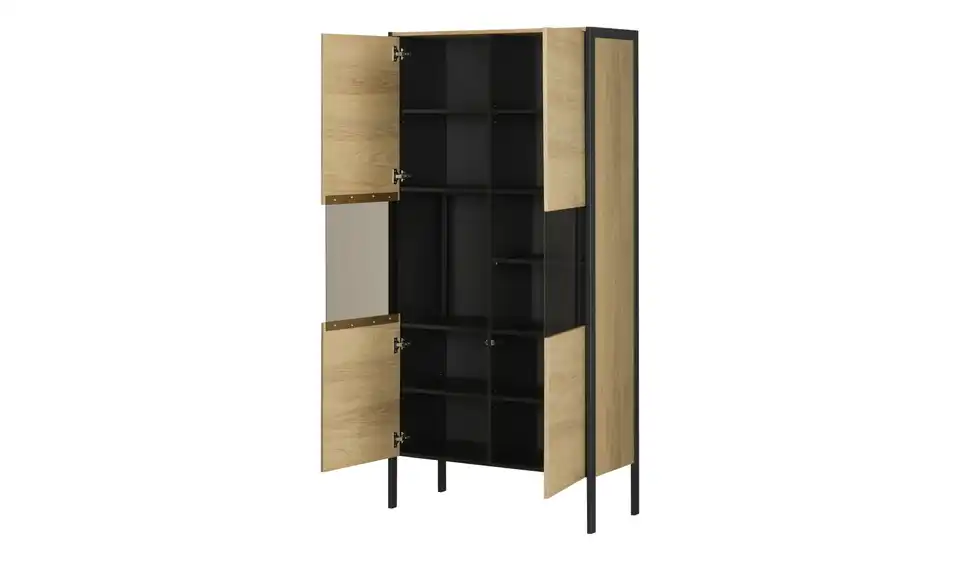 Vitrine Isola, geöffnet