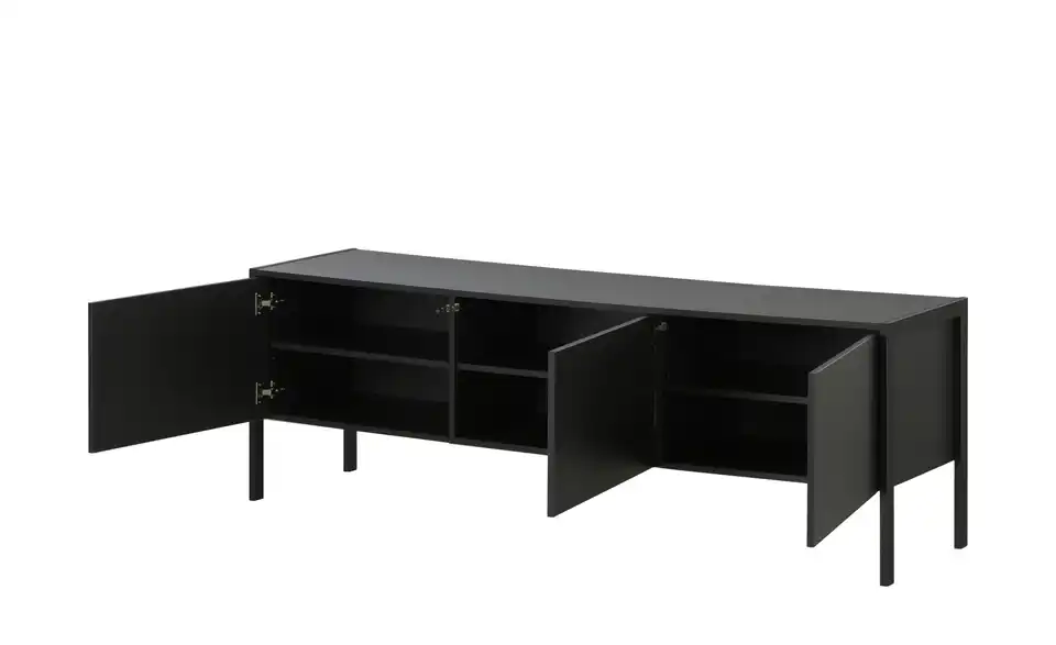 Lowboard Isola, geöffnet