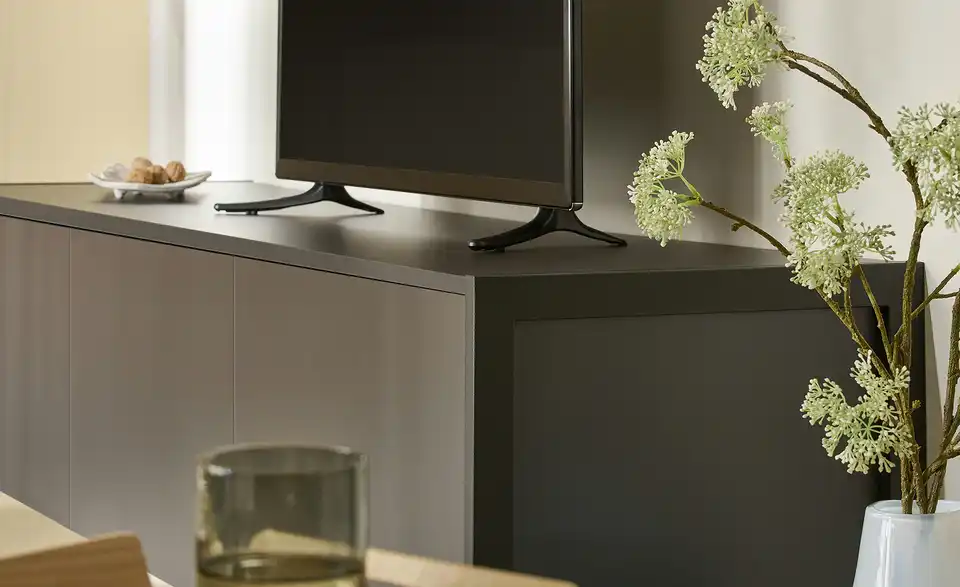 Lowboard Isola, Detailansicht