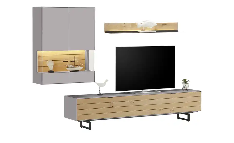 Jette Home Wohnkombination Como, Beleuchtet