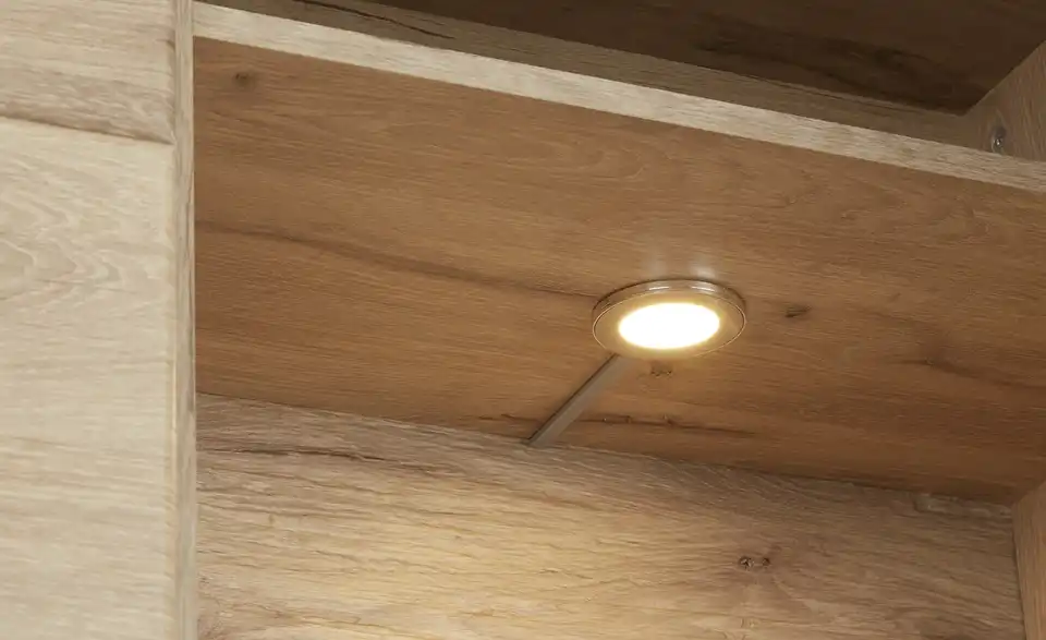 uno Vitrine Lantis, Detailansicht