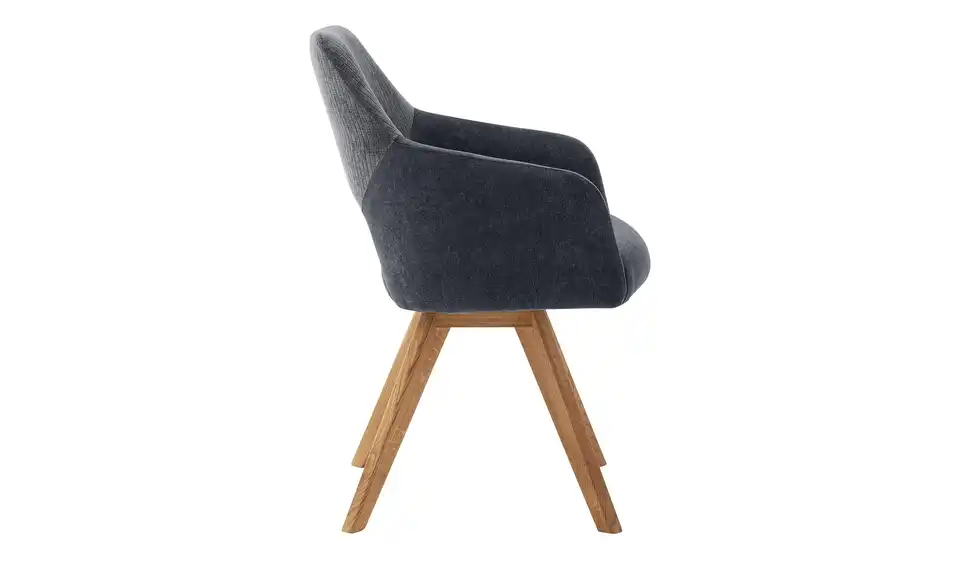 Woodford Armlehnstuhl Moderna, Profilansicht