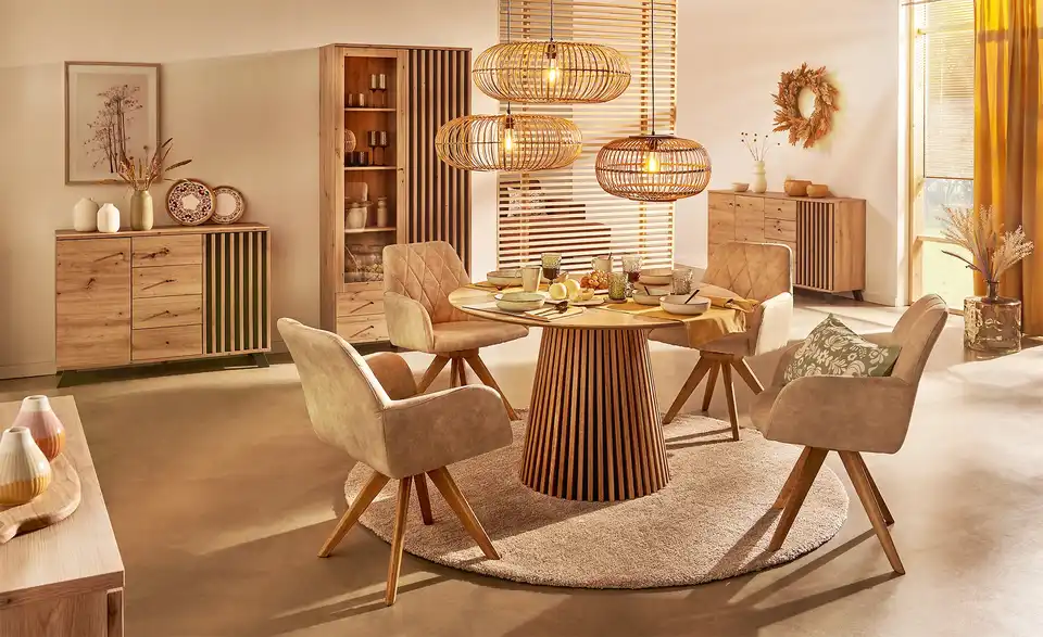 Esstisch Aaron, Profilansicht