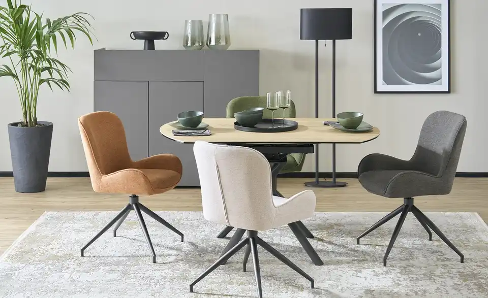 Stuhl drehbar Inari, Frontansicht