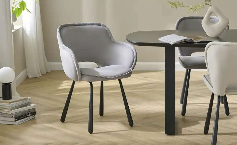 uno Esszimmerstuhl Gaby mit umlaufender Keder, in Wohnsituation