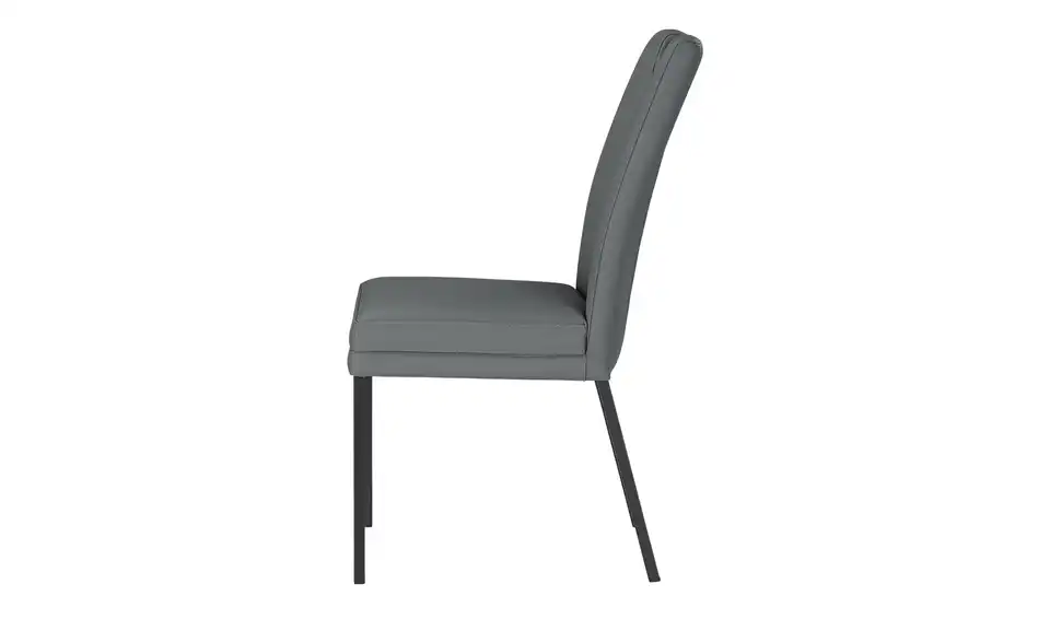 Wohnwert Polsterstuhl Mia mit Griff, Profilansicht