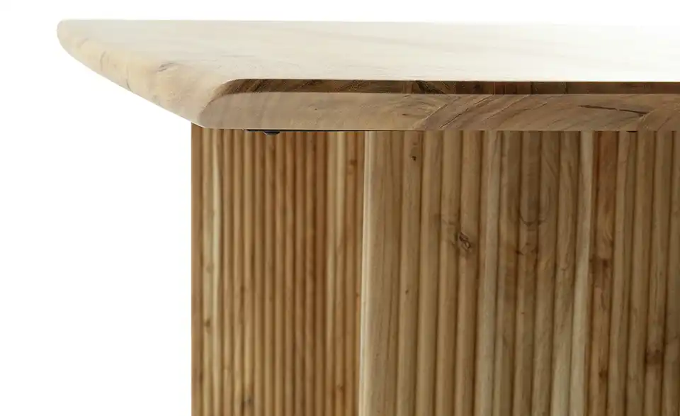 Woodford Wangentisch Rico mit Schweizer Kante, Detailansicht