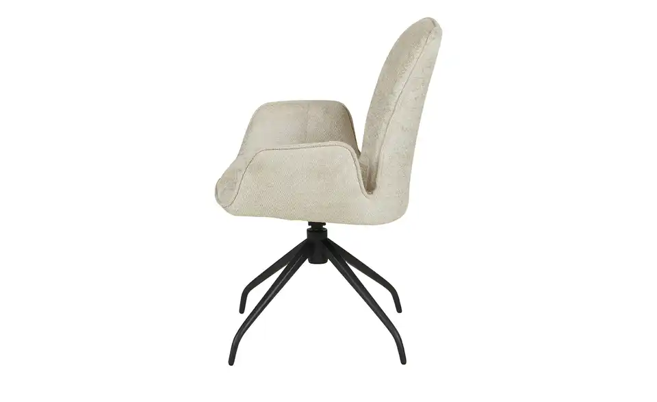 uno Armlehnstuhl Cooper drehbar, Profilansicht