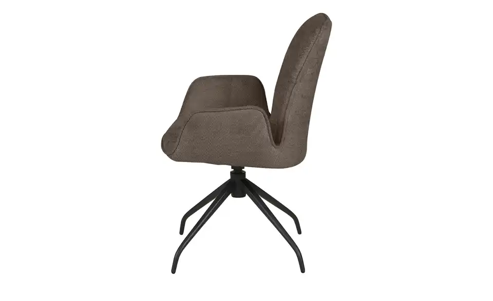 uno Armlehnstuhl Cooper drehbar, Profilansicht