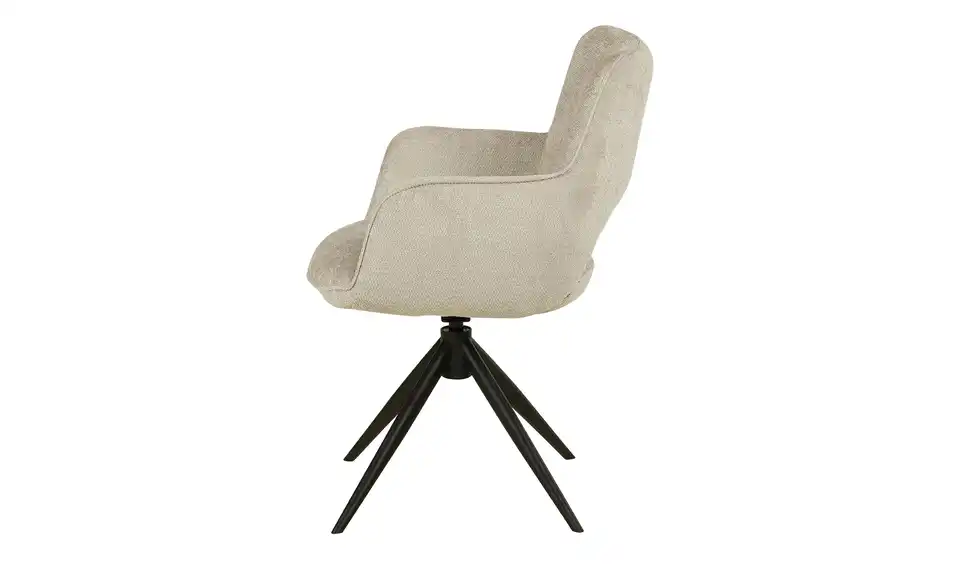 uno Armlehnstuhl Darwin, Profilansicht