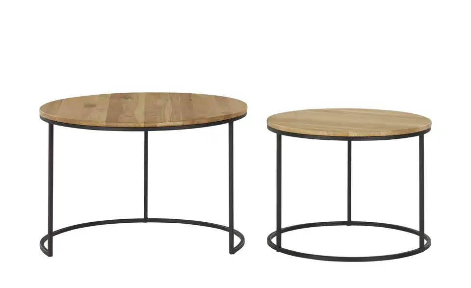 Höffner Home Couchtisch 2er Set Illesheim, Frontansicht
