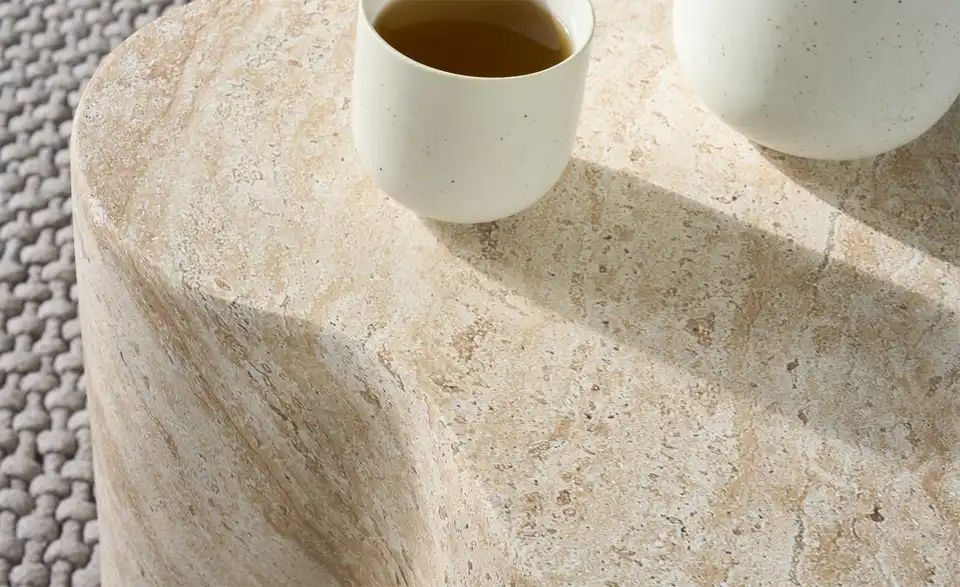 Couchtisch Capri, Detailansicht