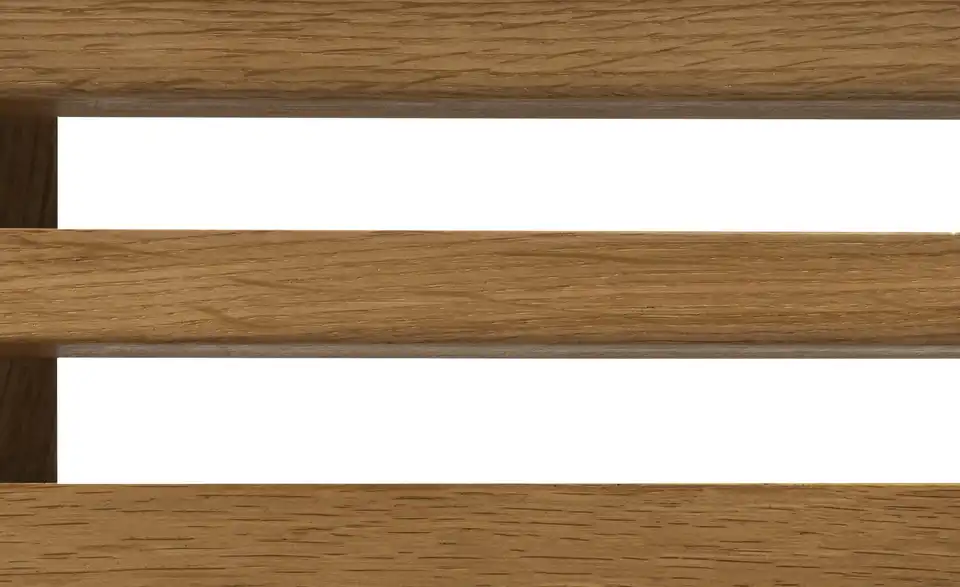 Garderobenbank Tenno, Detailansicht