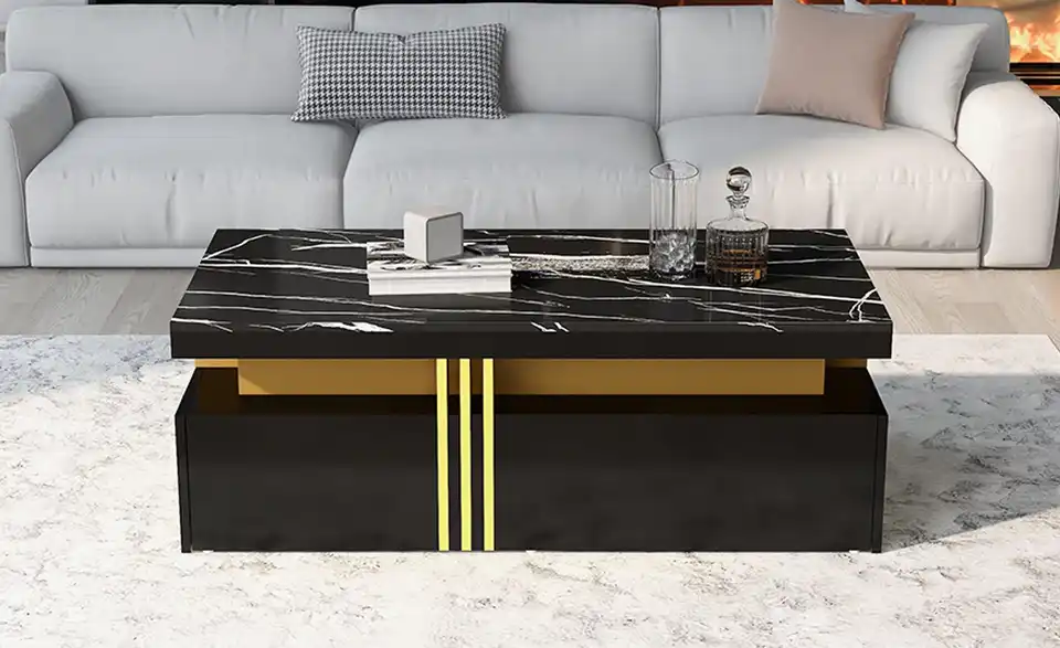 Couchtisch, in Wohnsituation