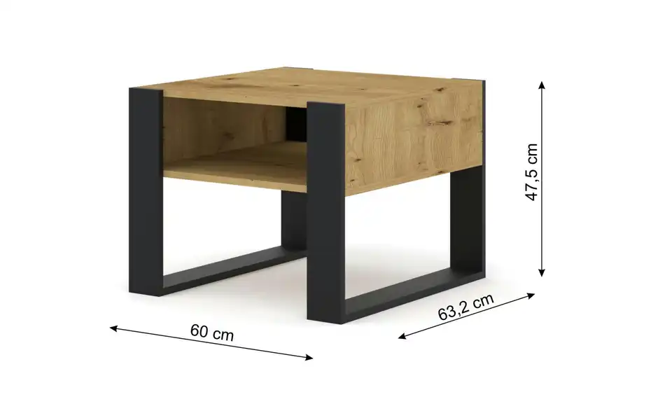 Couchtisch, Bemaßung